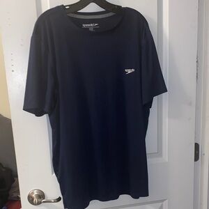 Speedo Men's Navy Short Sleeve Tee